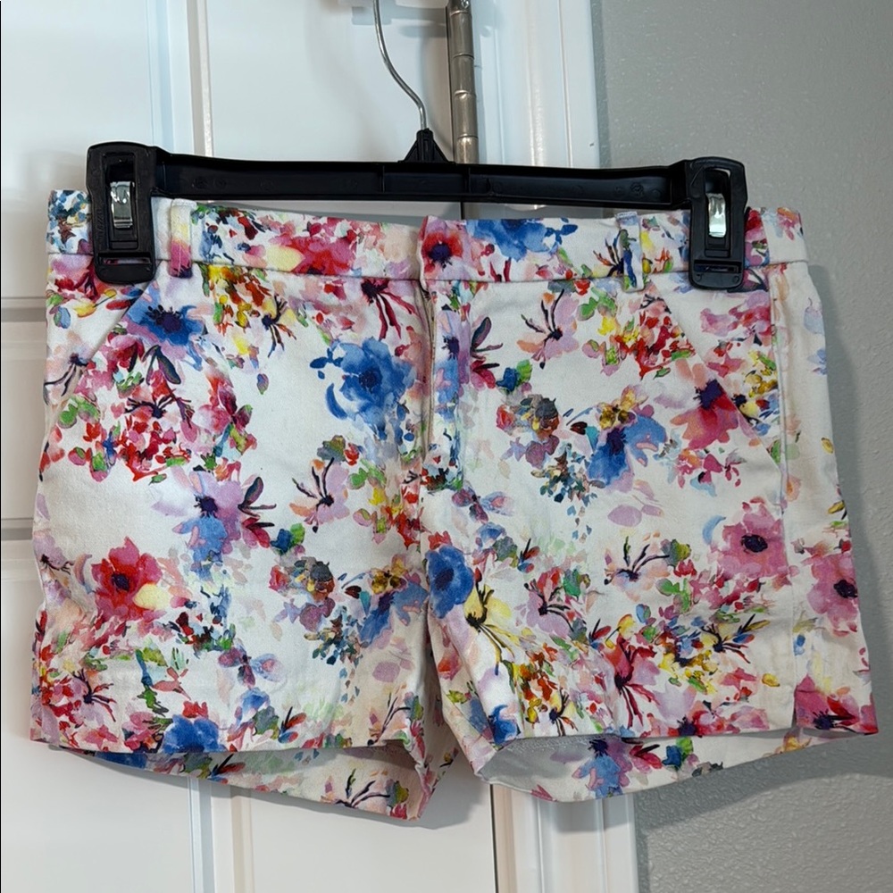 Zara Girls Floral Shorts